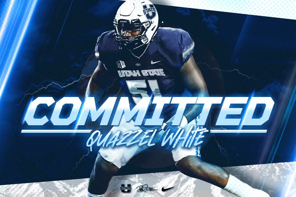 2021 Utah State Signing Day Introduction: OL Quazzy White