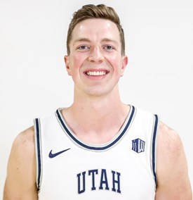 2021-22 Utah State Basketball Game Ball: Colorado State (Mountain West Tournament)