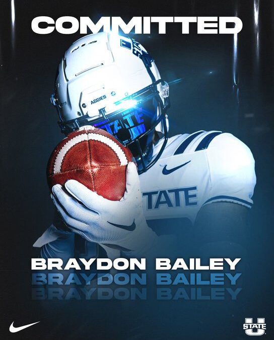 Utah State Football Receives a Verbal Commitment from Golden West Community College (CA) Defensive Tackle Braydon Bailey
