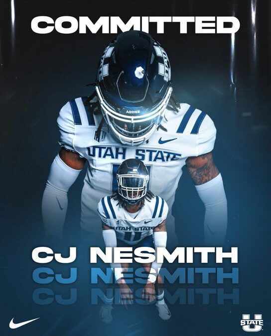 Utah State Football Receives a Verbal Commitment from Fullerton Community College (CA) EDGE Rush End CJ Nesmith