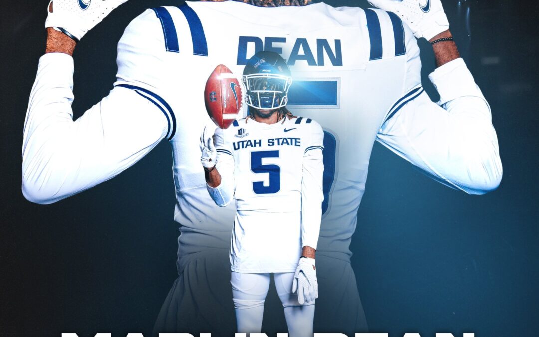Utah State Football Receives a Verbal Commitment from Butler Community College (KS) EDGE  Marlin Dean