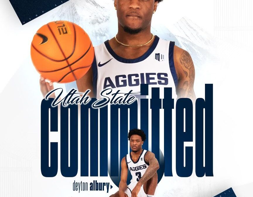 Utah State Hoops Receives a Verbal Commitment from Queens University of Charlotte Combo Guard Deyton Albury