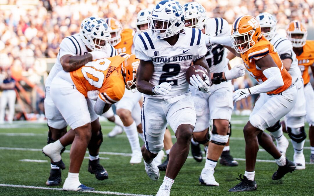2025 Utah State Football Game Balls: UTEP