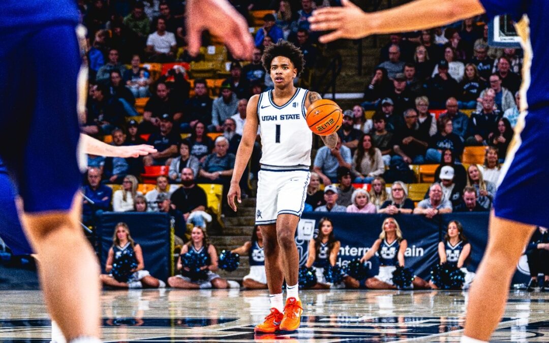 2025-26 Utah State Basketball Game Balls: Fresno State University