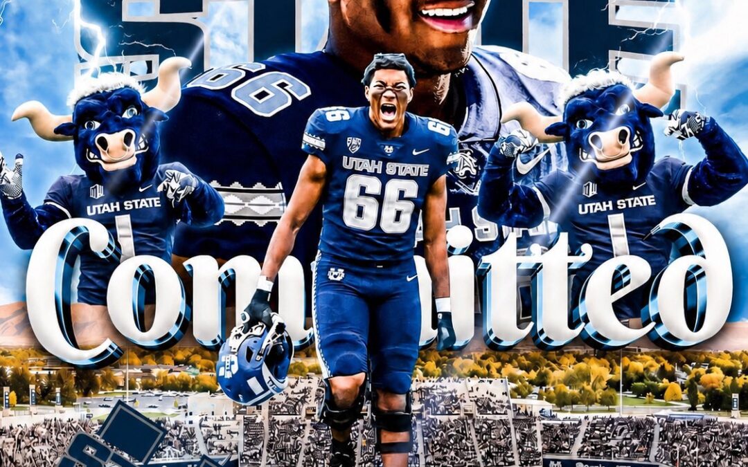 Utah State Football Receives a Verbal Commitment from Cornell University Offensive Lineman Evan Nesmith